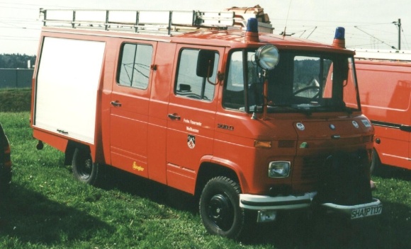 LF8 Fahrgestell Mercedes Benz 508D Aufbau Ziegler